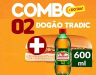02  Dogão Tradic + Guaraná 600 Ml