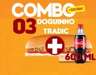 03 Doguinho Tradic. + Coca 600 Ml