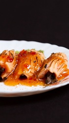 Sashimi de shimeji (5 fatias)